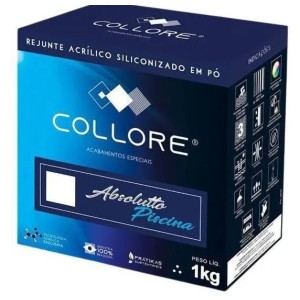 REJUNTE COLLORE PRATIKO ABS 1KG CINZA ALPINO